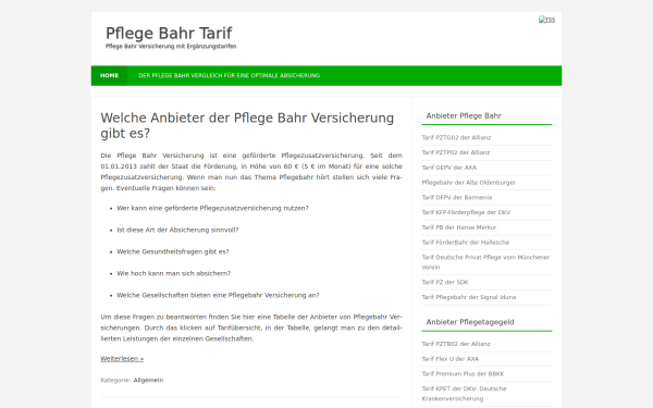 www.pflege-bahr-tarif.de