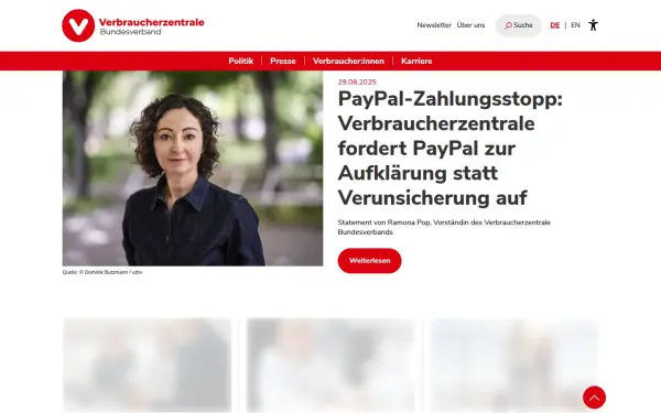 www.vzbv.de