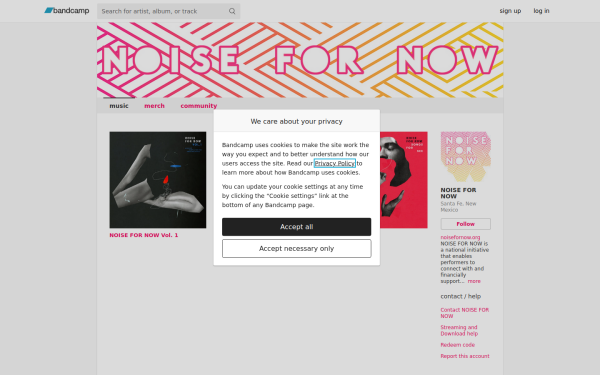 noisefornow.bandcamp.com