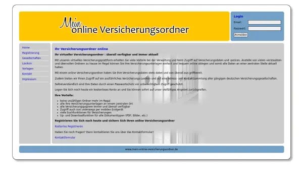 mein-online-versicherungsordner.de