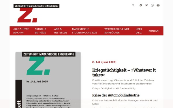 www.zeitschrift-marxistische-erneuerung.de