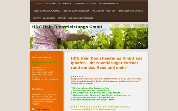 www.hdg-dienstleistungen.de