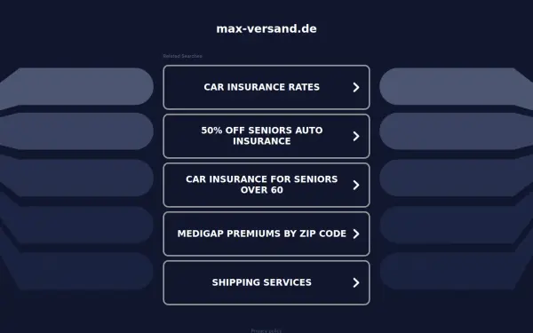 max-versand.de