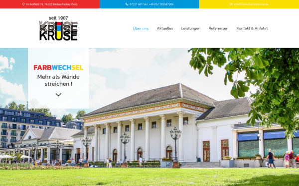 www.malerbetriebkruse.de