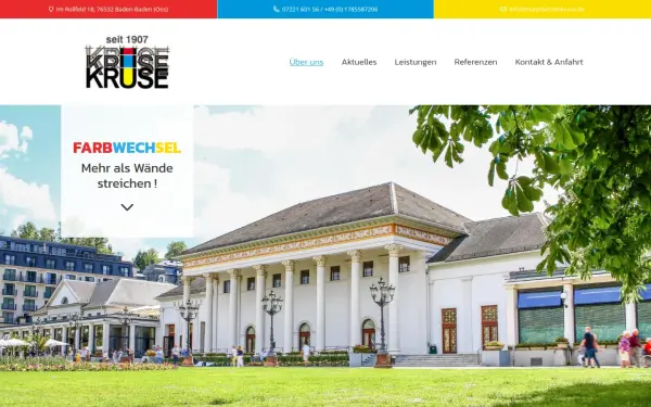 www.malerbetriebkruse.de