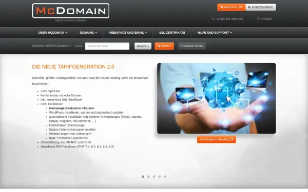www.mcdomain.de