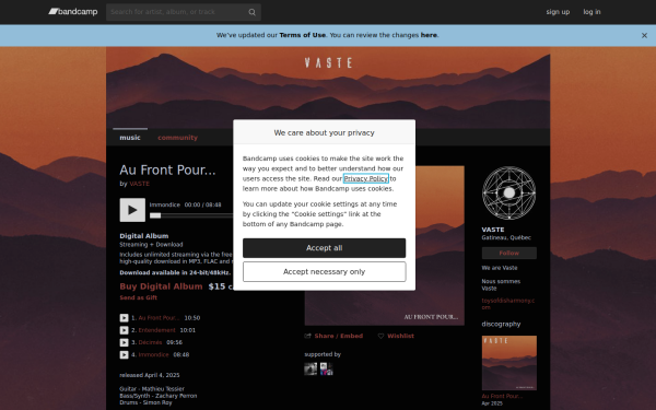 vaste.bandcamp.com