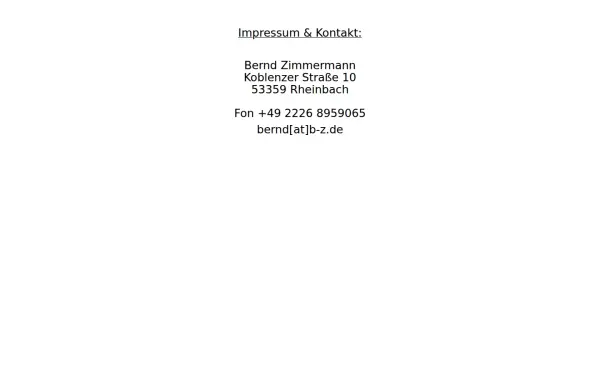 www.bernd-zimmermann.com