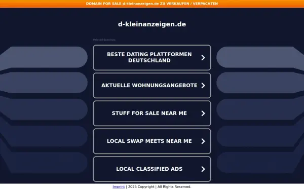 d-kleinanzeigen.de