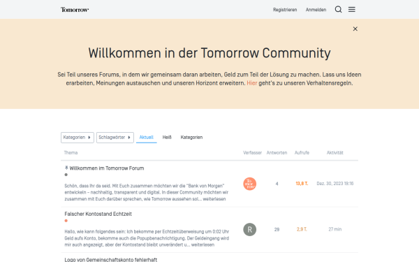 community.tomorrow.one