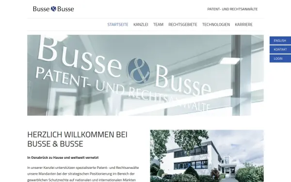 www.busse-patentanwaelte.de
