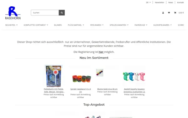 rasehorn-shop.com