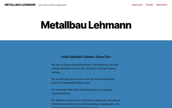 metallbau-lehmann.de