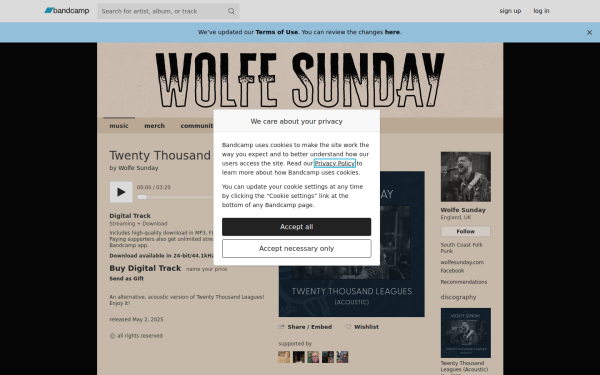 wolfesunday.bandcamp.com