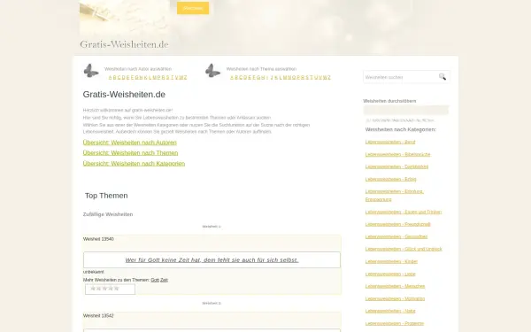 www.gratis-weisheiten.de