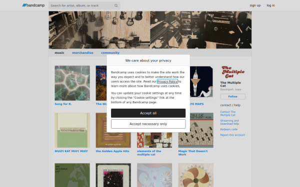 themultiplecat.bandcamp.com