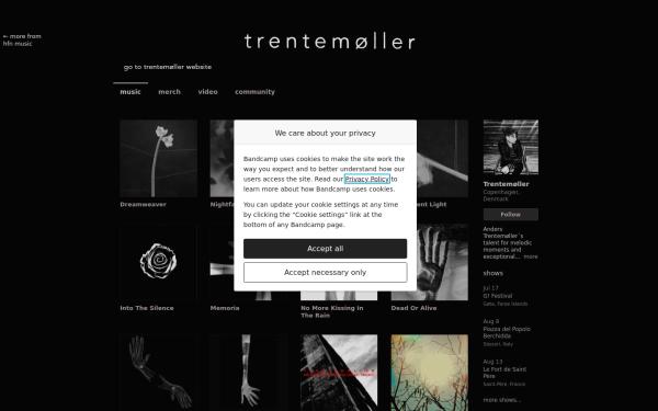 trentemoller.bandcamp.com