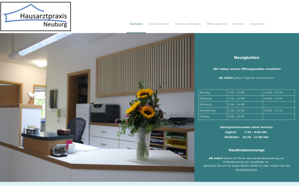 hausarztpraxis-neuburg.de