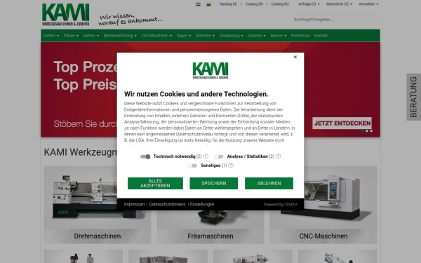 www.kami-maschinen.de