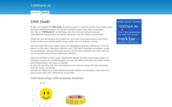 www.1000dank.de