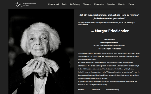 margot-friedlaender-stiftung.de