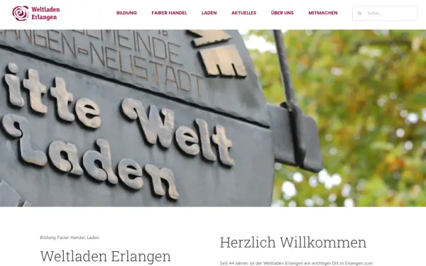 weltladen-erlangen.de