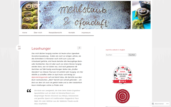 mehlstaubundofenduft.com