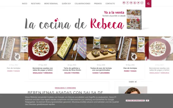 www.lacocinaderebeca.es