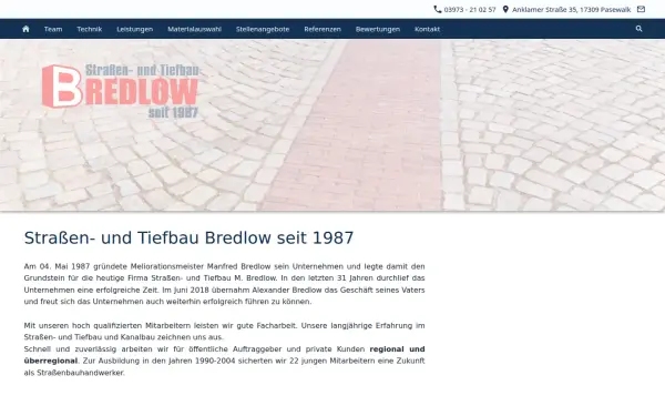strassenbau-bredlow.de