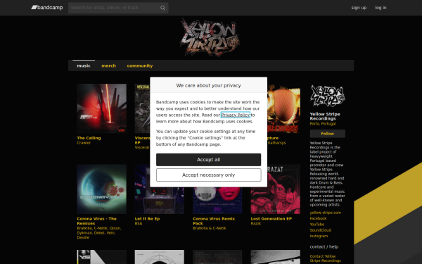 yellowstriperecordings.bandcamp.com