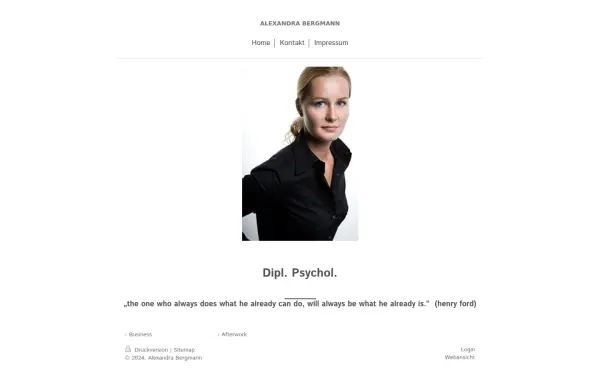 www.alexandrabergmann.de