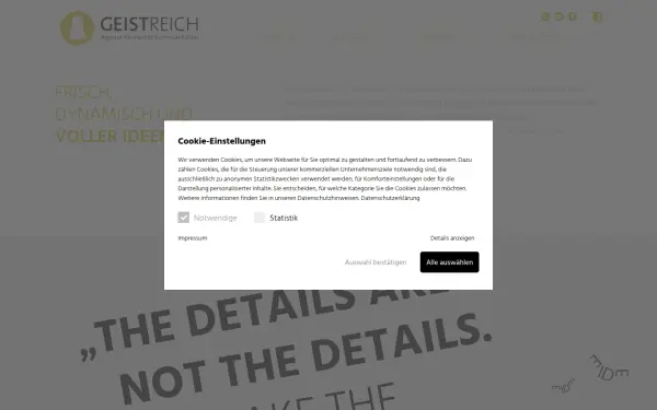 www.agentur-geistreich.de