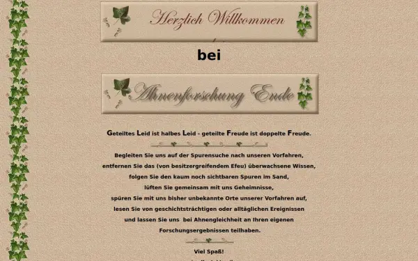 ahnenforschung-ende.de