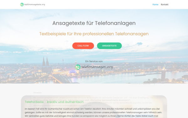www.telefonansagetexte.org
