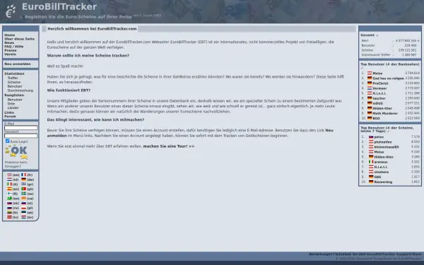 de.eurobilltracker.com