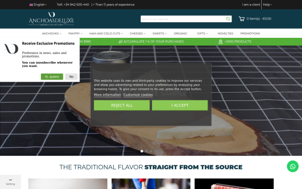 www.anchoasdeluxe.com