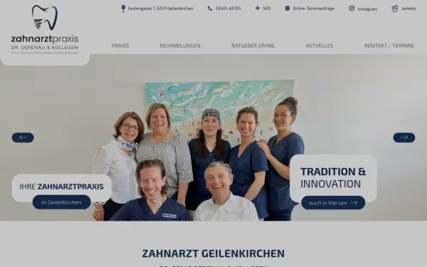 www.zahnarzt-depenau.de