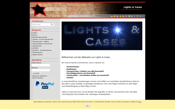 www.lightsandcases.de