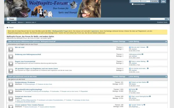 www.wolfsspitzforum.de