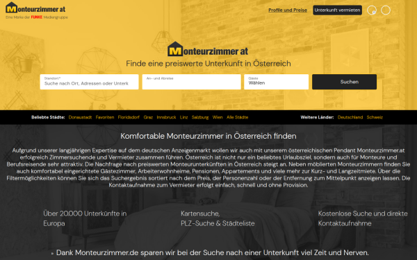 www.monteurzimmer.at