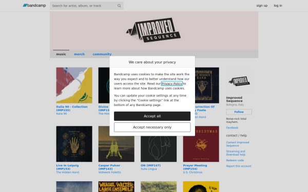 improvedsequence.bandcamp.com