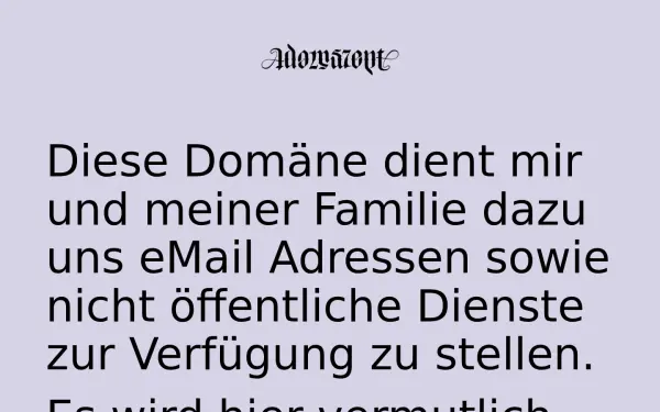 adomszent.de
