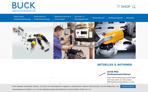 www.buck-industrieservice.de