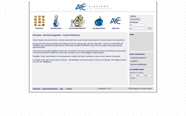 albatrosaircourier.de