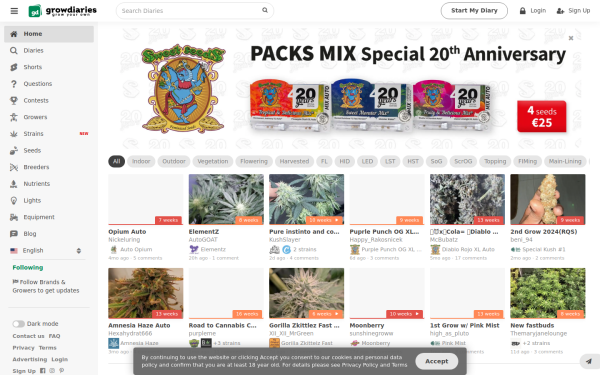 growdiaries.com