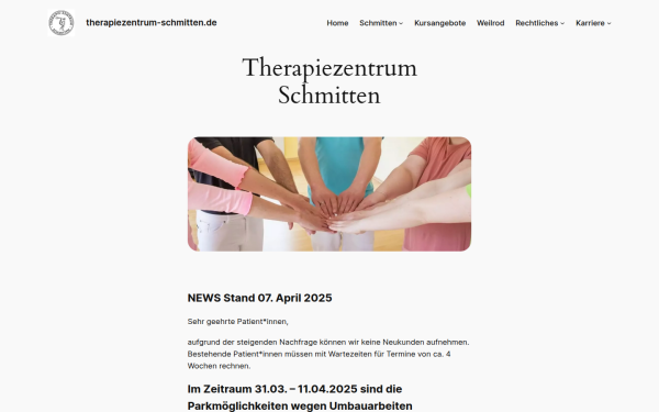 therapiezentrum-schmitten.de