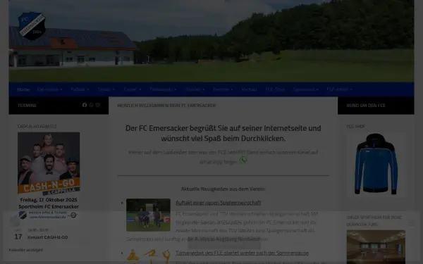 www.fcemersacker.de