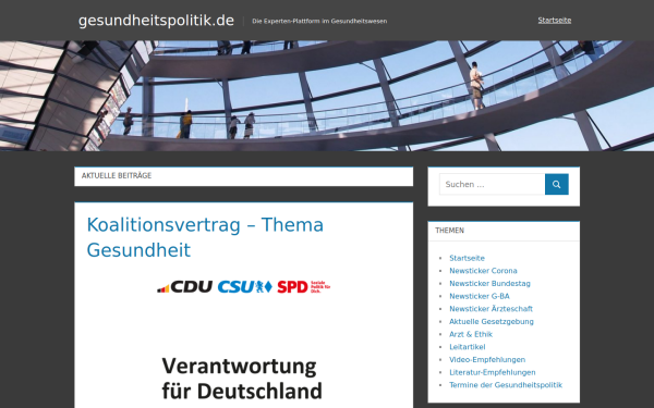 www.gesundheitspolitik.de