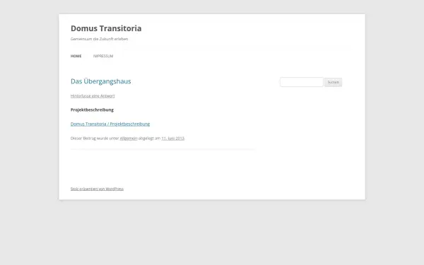 www.domus-transitoria.de