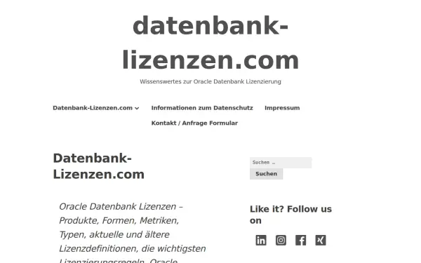www.datenbank-lizenzen.com